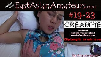 June Liu को एक बड़े मुँह वाले लड़के ने इस मसालेदार सीन में अंदर ही अंदर भर दिया।